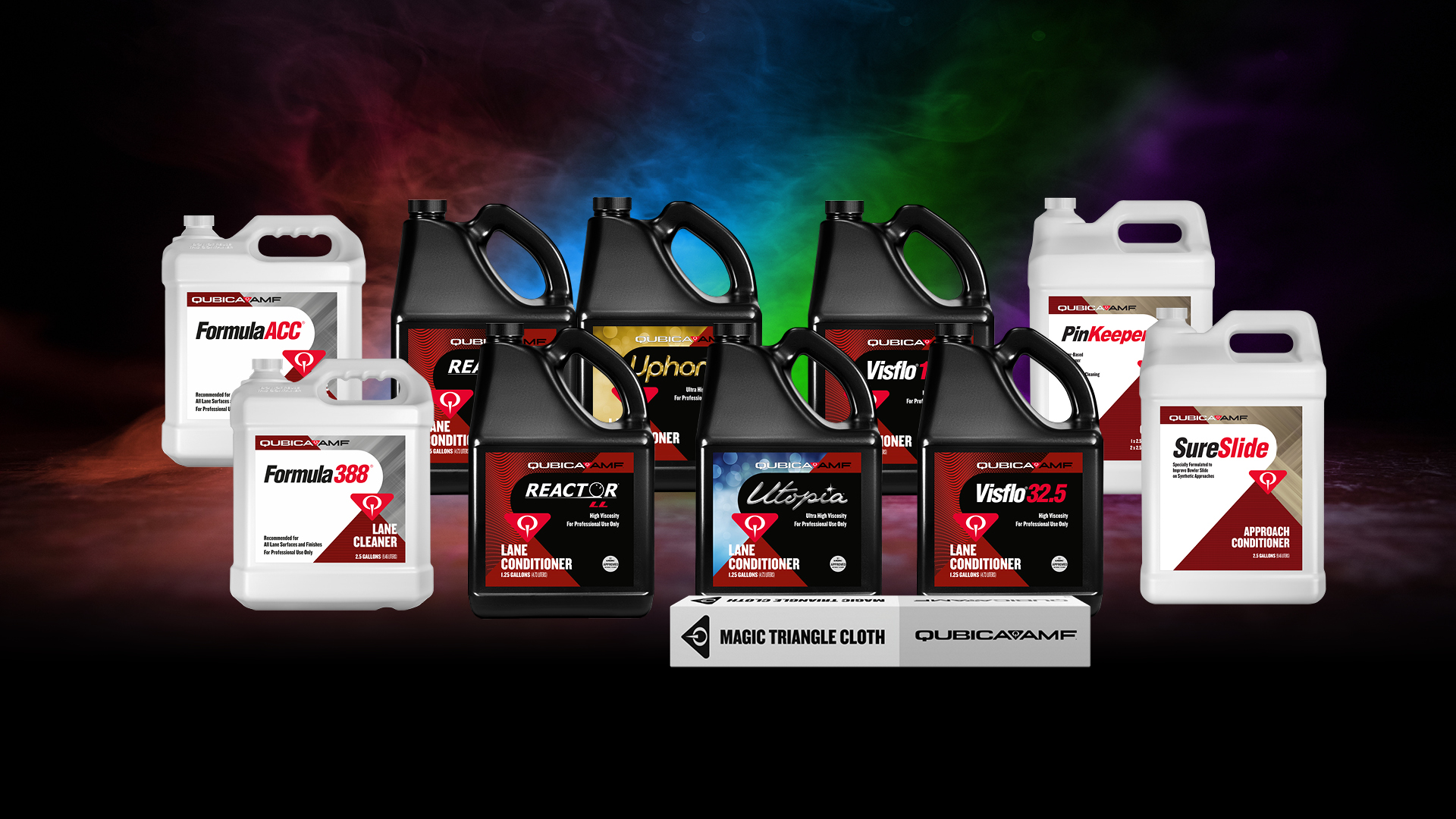 Lane Care products for Bowling Center Maintenance by QubicaAMF